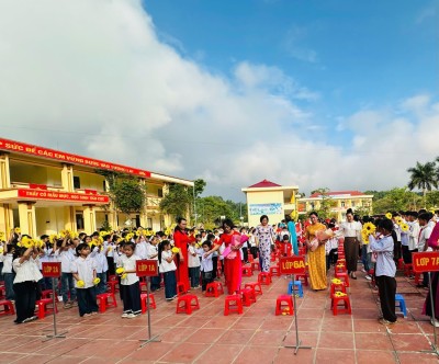 RỘN RÀNG NGÀY KHAI TRƯỜNG TẠI TRƯỜNG TH – THCS THANH MINH CHÀO ĐÓN NĂM HỌC 2026–2027